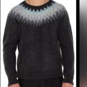 Liverpool Los Angeles Fair Isle Crew Neck Sweater Size Medium NWT